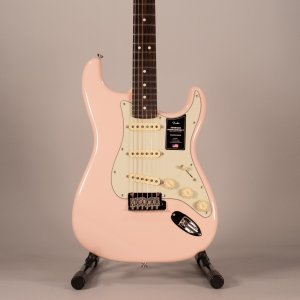 Fender American Professional II Stratocaster RW Matching Headstock Shell Pink