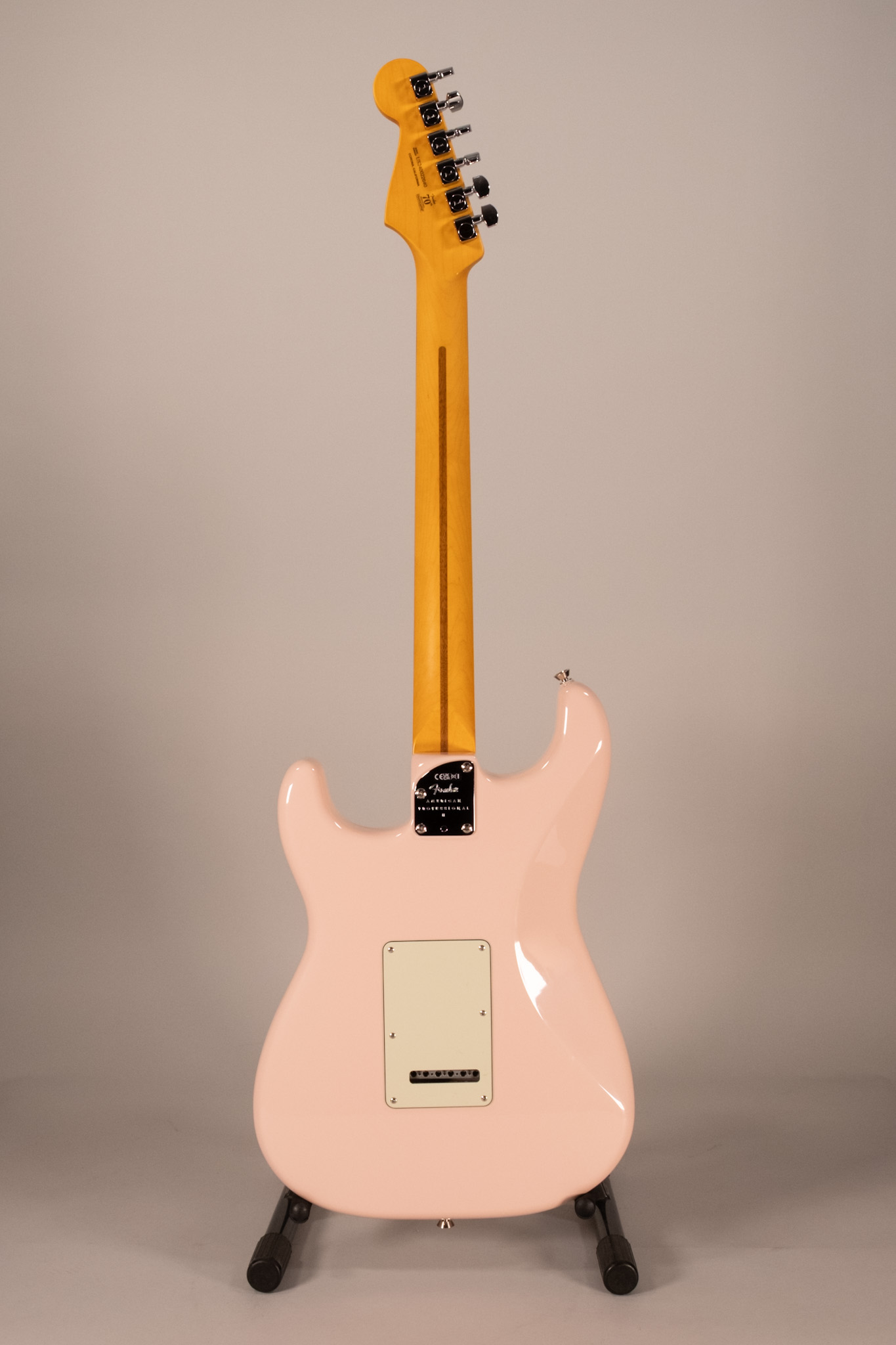 Fender American Professional II Stratocaster RW Matching Headstock Shell Pink