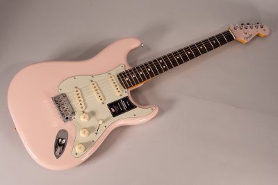 Fender American Professional II Stratocaster RW Matching Headstock Shell Pink
