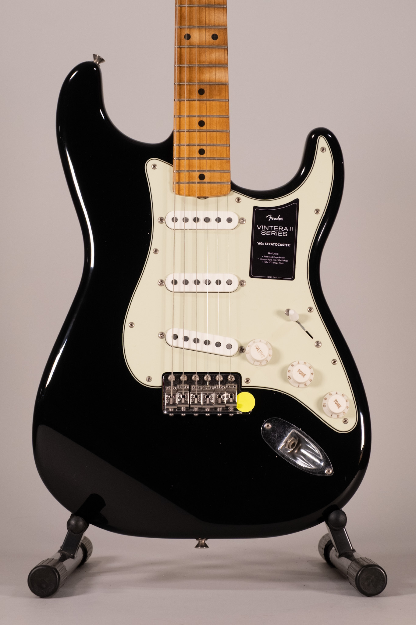 Fender Stratocaster '60s Vintera II Road Worn in Edizione Limitata MN Black