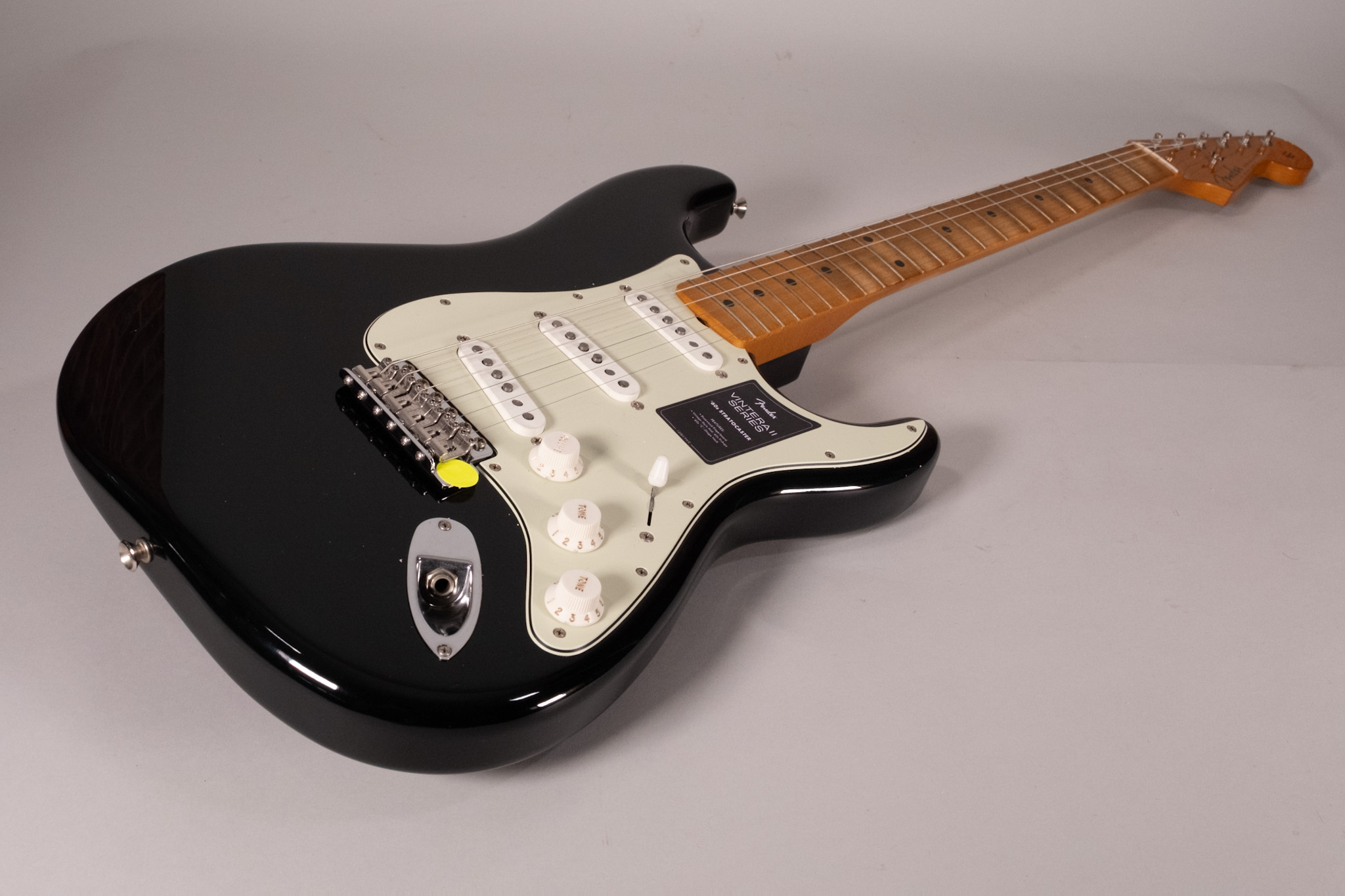 Fender Stratocaster '60s Vintera II Road Worn in Edizione Limitata MN Black