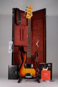 Fender Custom Shop 1966 Precision Bass Journeyman Relic 3A RW 3 Color Sunburst