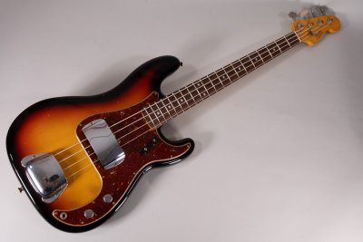 Fender Custom Shop 1966 Precision Bass Journeyman Relic 3A RW 3 Color Sunburst