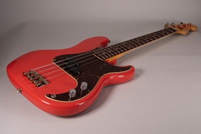 Fender Pino Palladino Signature Precision Bass Fiesta Red