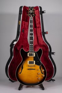 Ibanez Jsm10-Vys Chitarra Semiacustica John Scofield Vintage Yellow Sunburst