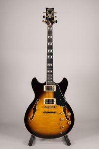 Ibanez Jsm10-Vys Chitarra Semiacustica John Scofield Vintage Yellow Sunburst