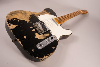 FENDER TELECASTER custom shop 50 H.RELIC BLK NAM LTD USATA