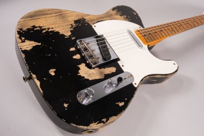 FENDER TELECASTER custom shop 50 H.RELIC BLK NAM LTD USATA