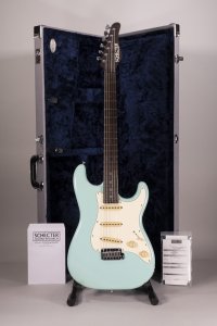 Schecter Nick Johnston Traditional SSS Atomic Green