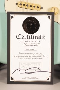 Schecter Nick Johnston Traditional SSS Atomic Green