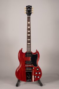 Gibson SG Standard 61 Maestro Vibrola Faded Vintage Cherry Satin