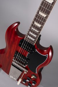 Gibson SG Standard 61 Maestro Vibrola Faded Vintage Cherry Satin