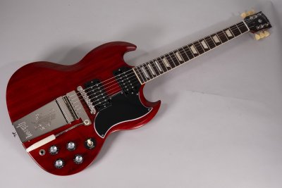 Gibson SG Standard 61 Maestro Vibrola Faded Vintage Cherry Satin