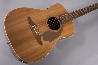 fender malibu player natural usata