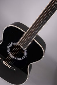 MARTIN OM42 CUSTOM SHOP BLACK USATA