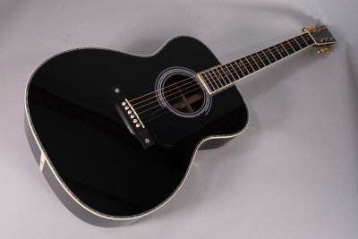 MARTIN OM42 CUSTOM SHOP BLACK USATA