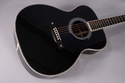 MARTIN OM42 CUSTOM SHOP BLACK USATA