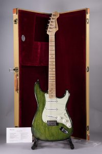 POLYCASTER MOD FENDER STRATO USATO