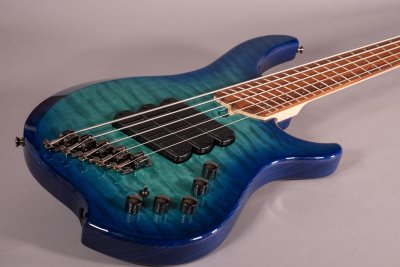 Dingwall Combustion 5 string 3 Pickups Pau-Ferro Whalepool Burst