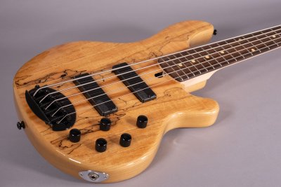 Lakland Skyline 5501 Deluxe 5 Corde Spalted Maple