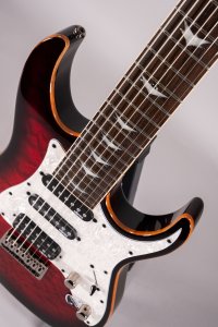 Schecter Banshee Extreme 7 Black Cherry Burst