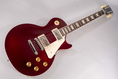 Gibson Les Paul Standard 50'S Plain Top Sparkling Burgundy Top