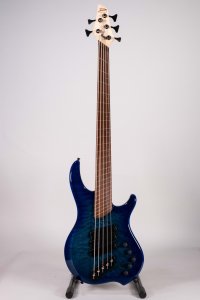 Dingwall Combustion 5-String Pau Ferro Indigo Burst