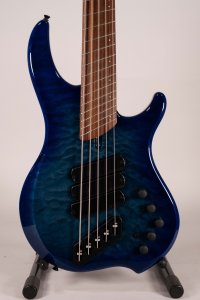 Dingwall Combustion 5-String Pau Ferro Indigo Burst