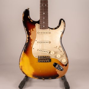 Fender Custom Shop LTD Roasted Bighead Stratocaster Super Heavy Relic 3Color Sunburst