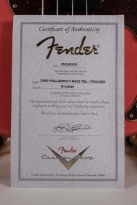 Fender Pino Palladino Signature Precision Bass Fiesta Red
