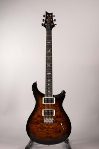 PRS SE Custom 24 Quilt Black Gold Burst