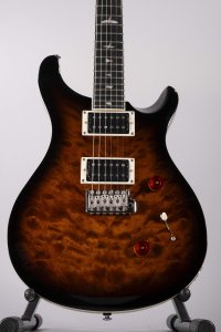 PRS SE Custom 24 Quilt Black Gold Burst