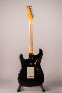 Fender Custom Shop 56 Stratocaster Relic Black Masterbuilt David Brown