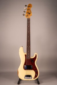 Fender Custom Shop 1964 Precision Bass Relic Aged Vintage White