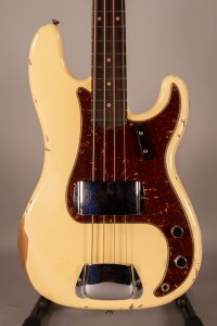 Fender Custom Shop 1964 Precision Bass Relic Aged Vintage White