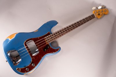 Fender Custom Shop 1964 Precision Bass Relic Aged Lake Placid Blue