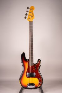 Fender Custom Shop 1964 Precision Bass Relic Bleached 3Color Sunburst