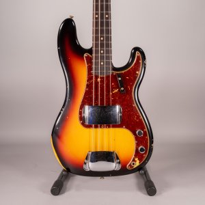 Fender Custom Shop 1964 Precision Bass Relic Bleached 3Color Sunburst