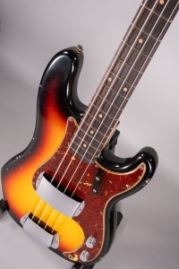 Fender Custom Shop 1964 Precision Bass Relic Bleached 3Color Sunburst