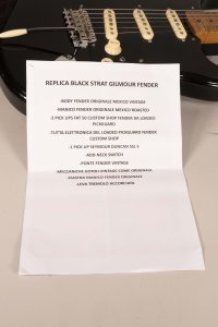 Fender Strato Gilmour Assemblata Usata