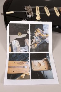 Fender Strato Gilmour Assemblata Usata