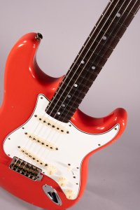 Fender Custom Shop Late 64 Stratocaster Relic Faded Aged Fiesta Red