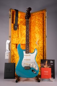 Fender Custom Shop 59 Stratocaster Relic Masterbuilt Jason Smith Taos Turquoise