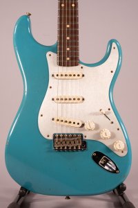 Fender Custom Shop 59 Stratocaster Relic Masterbuilt Jason Smith Taos Turquoise