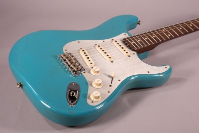 Fender Custom Shop 59 Stratocaster Relic Masterbuilt Jason Smith Taos Turquoise