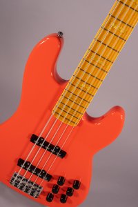 Markbass Gloxy Value 5 Gloxy Fiesta Red CR Maple