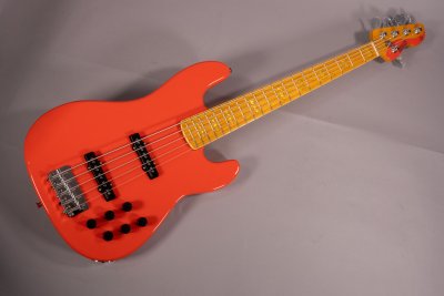 Markbass Gloxy Value 5 Gloxy Fiesta Red CR Maple