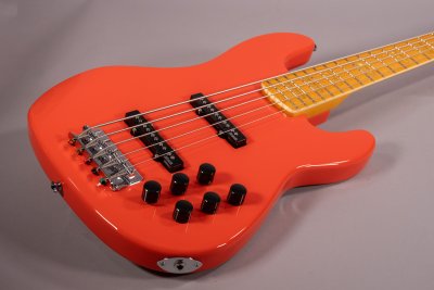 Markbass Gloxy Value 5 Gloxy Fiesta Red CR Maple