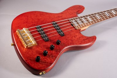 Sadowsky Metroline Bass 5 21 JJ  Ltd 2023 Majestic Red