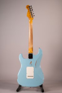 Fender Custom Shop 1962 Stratocaster Relic Faded Aged Daphne Blue